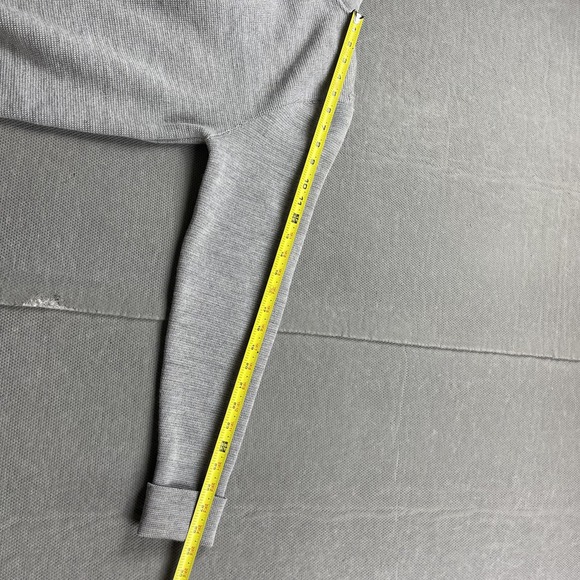 Arpenteur‎ Sweater Mens Small Gray Mock Neck Pullover 100% Wool Made in France - Picture 11 of 12